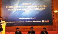  Acara  Pengumuman indeks MEI tahun 2011