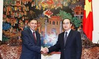 Deputy PM Vietnam Nguyen Thien Nhan menerima Dubes Republik India