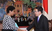 Wakil Sekretaris Jenderal PBB, Phumzile Mlambo Ngcuka melakukan kunjungan di Vietnam