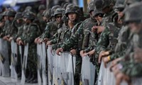 Thailand menggelarkan tentara dan polisi untuk mencegah demonstrasi di ibukota Bangkok