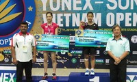 Indonesia memelopori Turnamen Kejuaraan  Bulu Tangkis Internasional Vietnam terbuka-2014