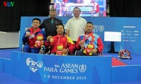 Vietnam untuk sementara menduduki posisi ke-3 dalam ASEAN Paragames ke-8