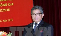 Dubes Mayerfas mendapat Lencana peringatan "Demi perdamaian dan persahabatan antar-bangsa"