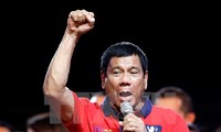 Presiden terpilih Filipina, Rodrigo Duterte menegaskan kembali komitmen-komitmen dalam kampanye pemilu