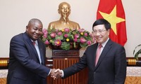 Pham Binh Minh reçoit l’ambassadeur mozambicain