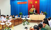 Le président de la République en déplacement à An Giang 