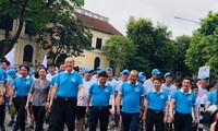 Truong Hoà Bình à la Marche pour la santé