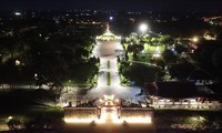 Quang Tri: Inauguration d’une partie du système d’éclairage et de son dans trois monuments historiques