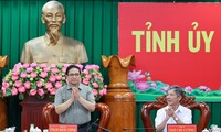 Pham Minh Chinh travaille avec les autorités de Trà Vinh