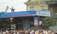 Pressekonferenz über das Vorhaben in der Gemeinde Nghi Phuong in Nghe An