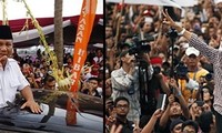 Präsidentschaftswahl in Indonesien: Spannendes Rennen zwischen Kadidaten