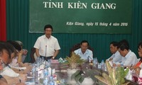 Festlegung des Grenzverlaufs in der Provinz Kien Giang läuft gut