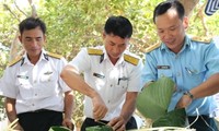 Gemütliches Tetfest auf der Inselgruppe Truong Sa