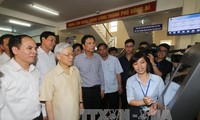 KPV-Generalsekretär Nguyen Phu Trong besucht die Provinz Quang Ninh