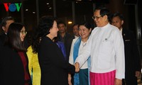 Parlamentspräsidentin Nguyen Thi Kim Ngan beginnt Myanmar-Besuch