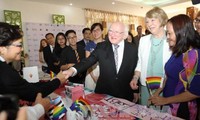 Der irische Präsident Michael Daniel Higgins beendet seinen Vietnam-Besuch