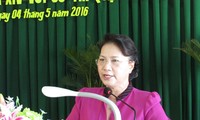 Nguyen Thi Kim Ngan trifft Wähler des Bezirks Ninh Kieu in Can Tho