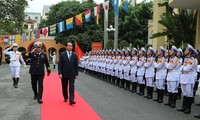 Staatspräsident Tran Dai Quang besucht Haiphong