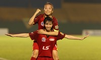 Fußballverein der Frauen von Ho Chi Minh Stadt 1 gewinnt den frühen Meistertitel