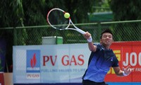 Tennisspieler Ly Hoang Nam kommt ins Viertelfinale des Profi-Tennisturniers in Ägypten