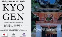 Klassische Komödienkunst Japans im Literaturtempel vorgestellt