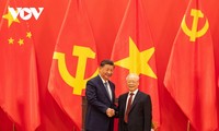 Austausch der Glückwunschbriefe zum Mondneujahr 2024 zwischen Nguyen Phu Trong und Xi Jinping