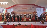 Spatenstich für das fast 35 Millionen US-Dollar schwere Logistikprojekt in Hai Phong