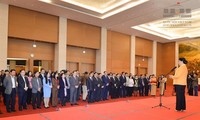 越南国会主席阮氏金银向国会办公厅致以春节祝福