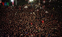 New Year atmosphere in Hanoi