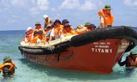 Gesang auf dem Meer und Inseln