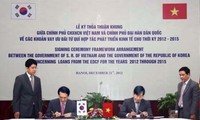 Südkorea wird Vietnam bis 2015 günstige Kredite gewähren