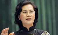 Vizeparlamentspräsidentin Nguyen Thi Kim Ngan beendet ihren Rumänienbesuch