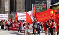 Vietnamesen in Österreich protestieren gegen Handlungen Chinas im Ostmeer