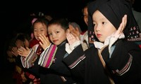 Das erste  Ritual im Lebenszyklus der Mitglieder der ethnischen Minderheit Tay in Bac Kan