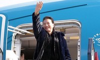 Parlamentspräsidentin Nguyen Thi Kim Ngan reist nach Doha für IPU-140