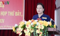 Parlamentspräsidentin Nguyen Thi Kim Ngan trifft Wähler im Kreis Phong Dien in Can Tho