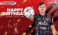 Torwart Dang Van Lam bekommt ein bedeutendes Geschenk von Muangthong United