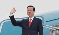 Staatspräsident Vo Van Thuong bricht nach Großbritannien zur Krönung von Charles III. auf