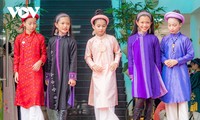 Woche für Ao-Dai-Tracht in der Gemeinschaft in Hue 2024