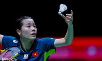 Badmintonspielerin Nguyen Thuy Linh gewinnt erstes Spiel bei China Open