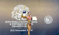 Vietnamesisches Bodybuilding-Team belegt den ersten Platz bei Bodybuilding-Meisterschaft