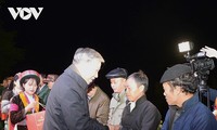 KPV-Generalsekretär To Lam besucht Bewohner in Ha Giang 