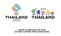 Thailand veröffentlicht Logo und Maskottchen von SEA Games 33