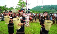 Perkemahan menyambut Tahun Pariwisata Nasional 2014 di daerah Tay Nguyen-Da Lat.