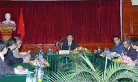 Presiden Vietnam, Truong Tan Sang melakukan temu kerja dengan Badan Manajemen Zona Teknologi Tinggi Hoa Lac