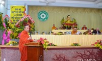 Acara peresmian pagoda Buddha Theravada pertama dari Buddha Vietnam di India