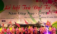 Festival Teh Dai Tu, provinsi Thai Nguyen diadakan secara bergelora