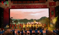 Pembukaan Festival Bunga Sakura-Ha Long tahun 2015