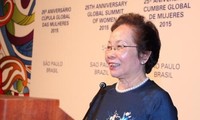 Wakil Presiden Vietnam, Nguyen Thi Doan menghadiri Konferensi Tingkat Tinggi ke-25 Wanita global.