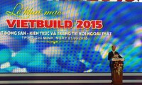 Acara pembukaan pameran internasional ke-2 VietBuild